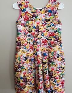 Emoji custom made dress